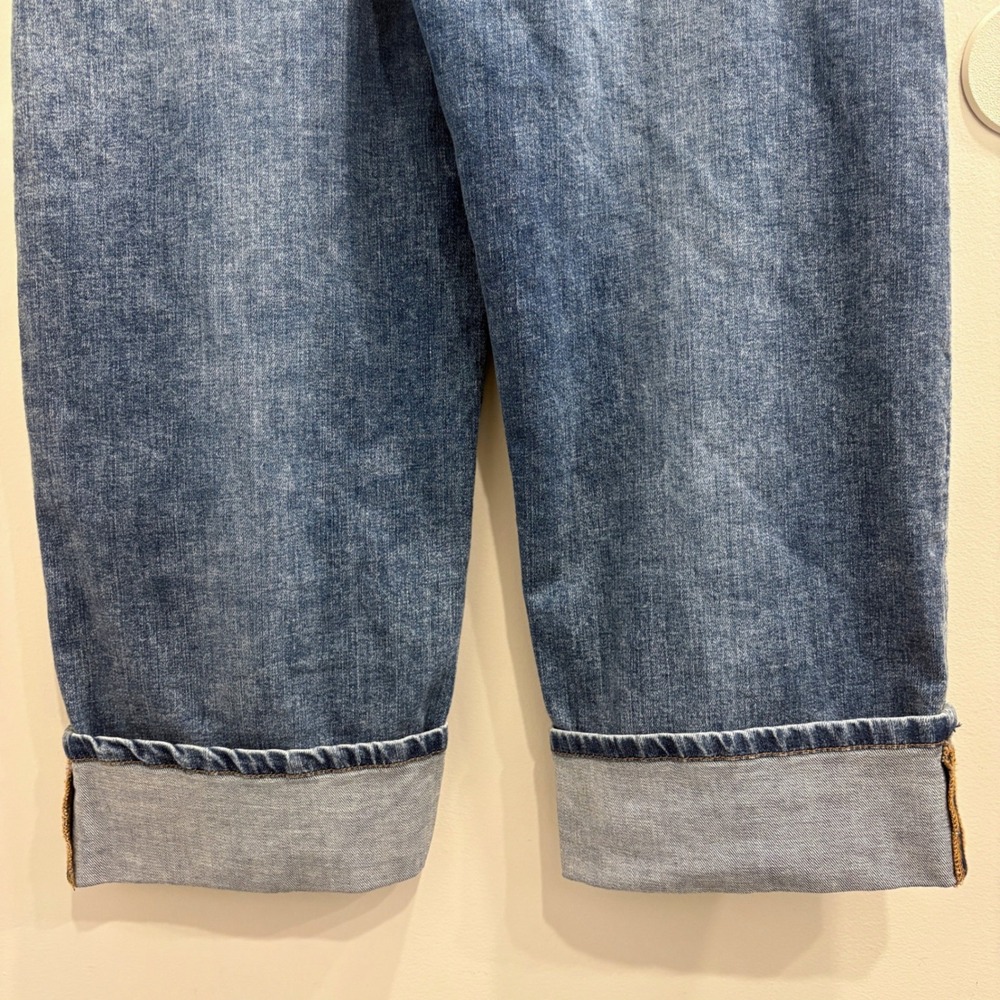 Pilcro Kayden High-Rise Carpenter Barrel Jeans Medium Wash 27 Workwear Utility - Picture 6 of 8